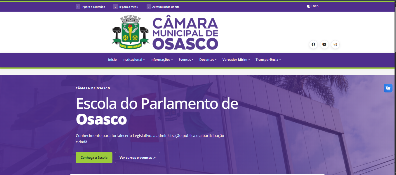 Plataforma Escola do Parlamento de Osasco